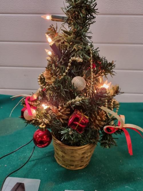 -	kerstboompje met verlichting, Diversen, Ophalen of Verzenden, 'T Olde Gre-j, Info@toldegrej.nl, Endepoelstraat 20f Didam