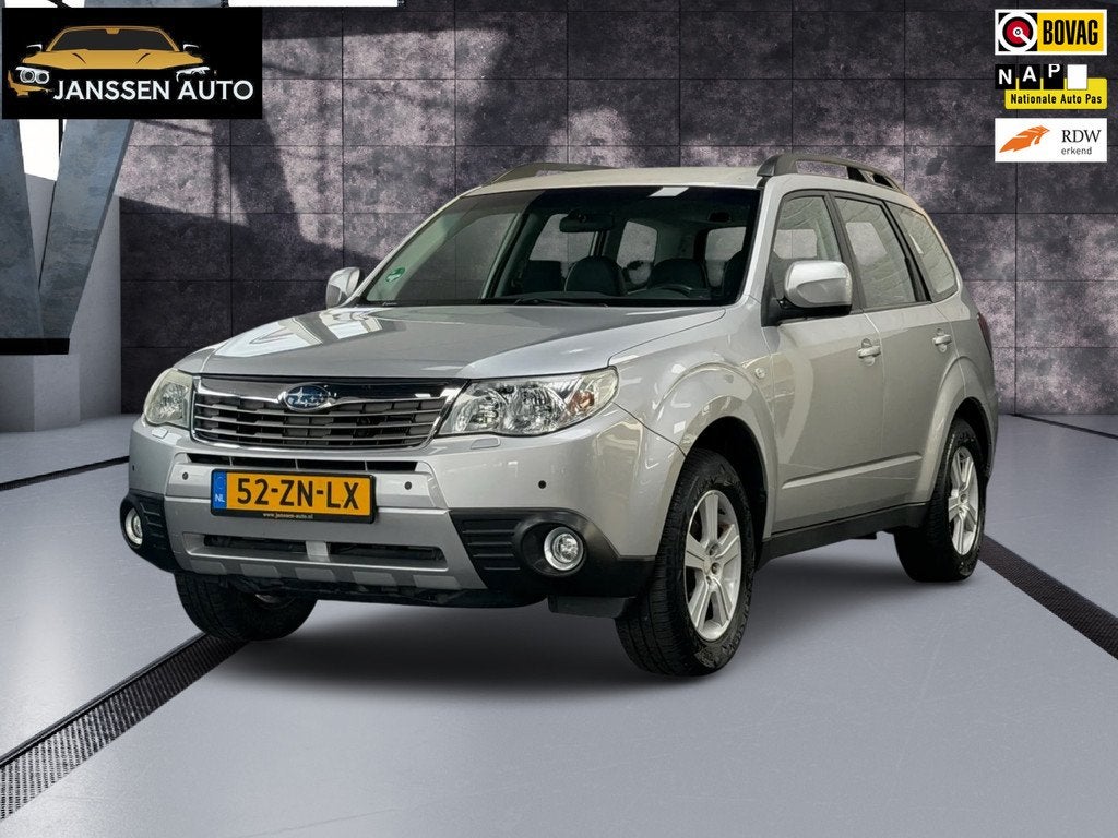 Subaru Forester 2.0 Luxury | Climate | Cruise | Stoelverwarm, Auto's, Subaru, 1994 cc, Zwart, 4 cilinders, Vierwielaandrijving