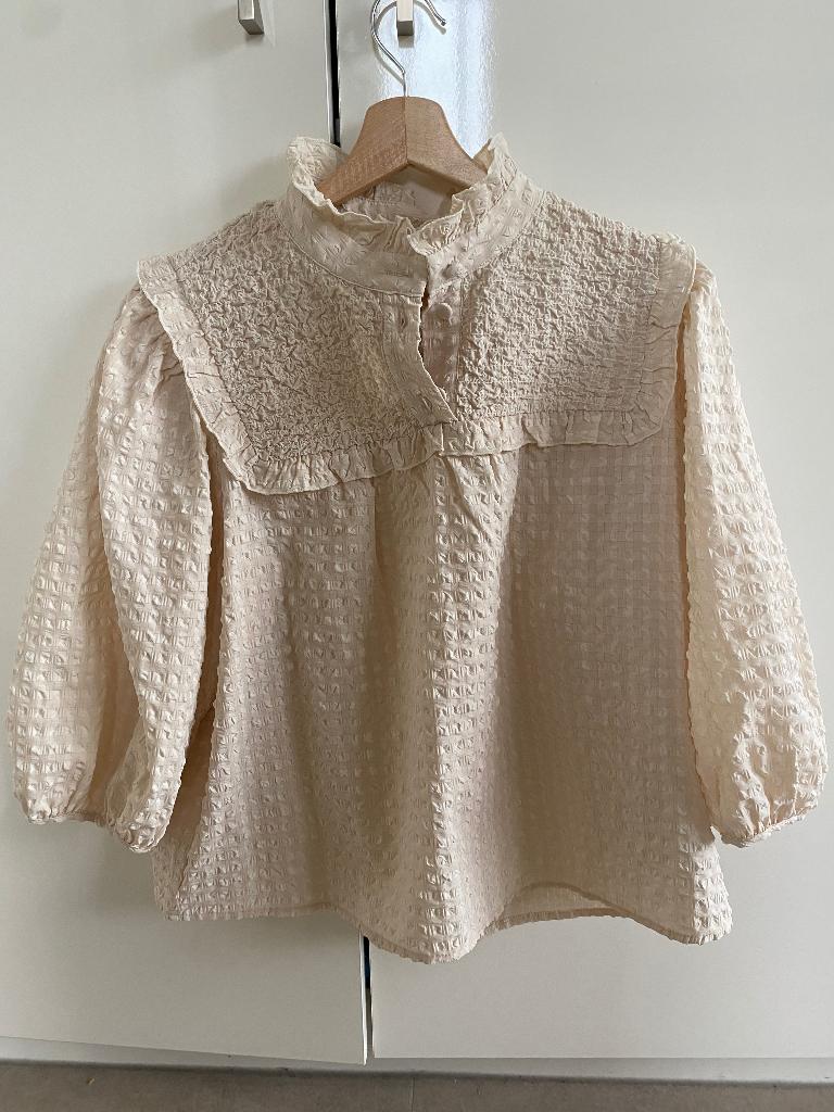 Selected femme blouse maat 40, Maat 38/40 (M), Verzenden, Beige, Selected Femme