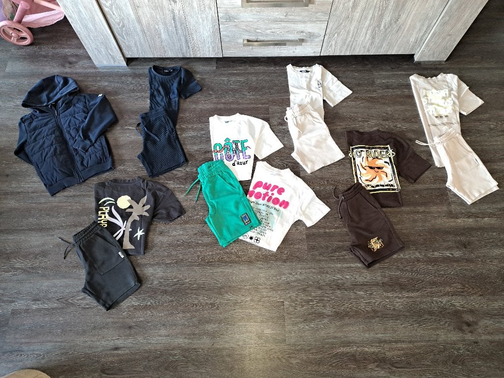 Zomer kleding pakket jongen maat 134/140, Ophalen of Verzenden, Zo goed als nieuw, Maat 134