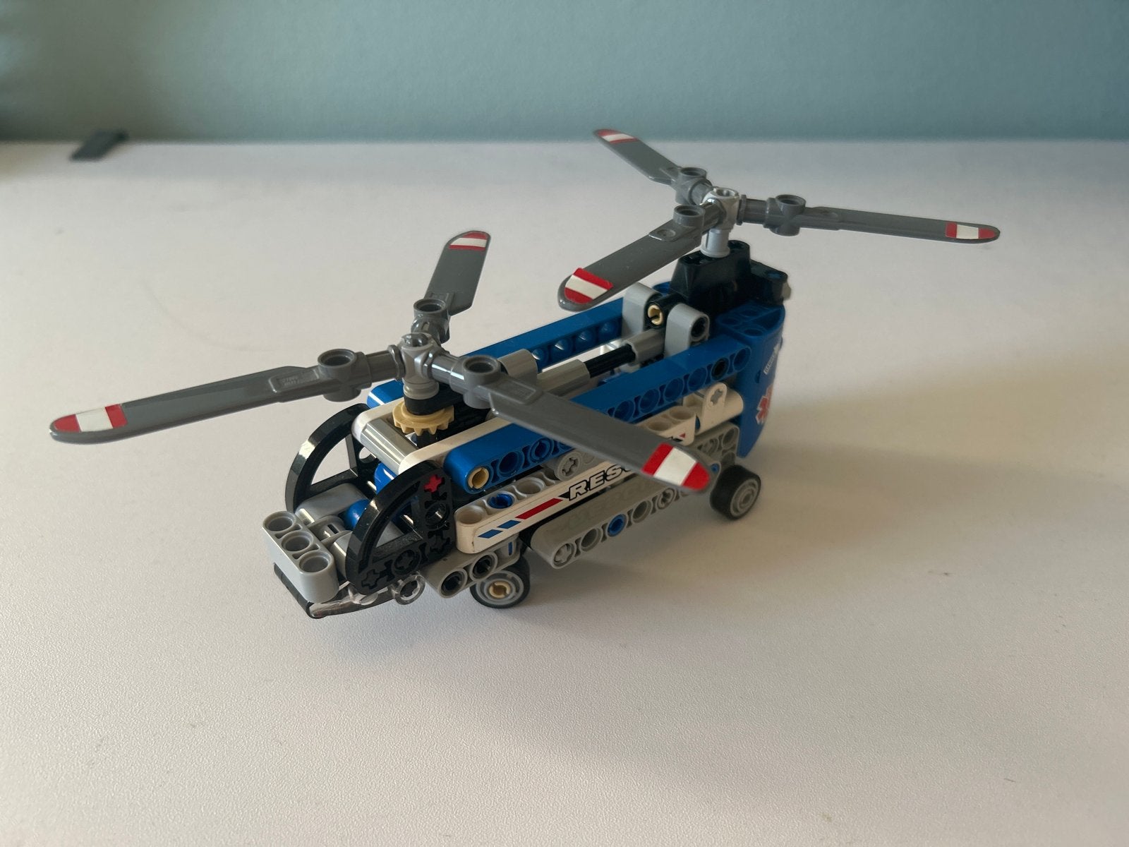 Lego Technic Helikopter 42020 - Rescue Heli, Gebruikt, Lego, Ophalen of Verzenden, Complete set