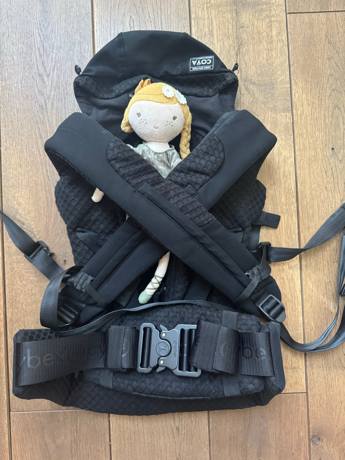 Cybex Draagzak - zwart - Zo goed als nieuw, Kinderen en Baby's, Babydragers en Draagdoeken, Buik of Rug, Zo goed als nieuw, Draagzak