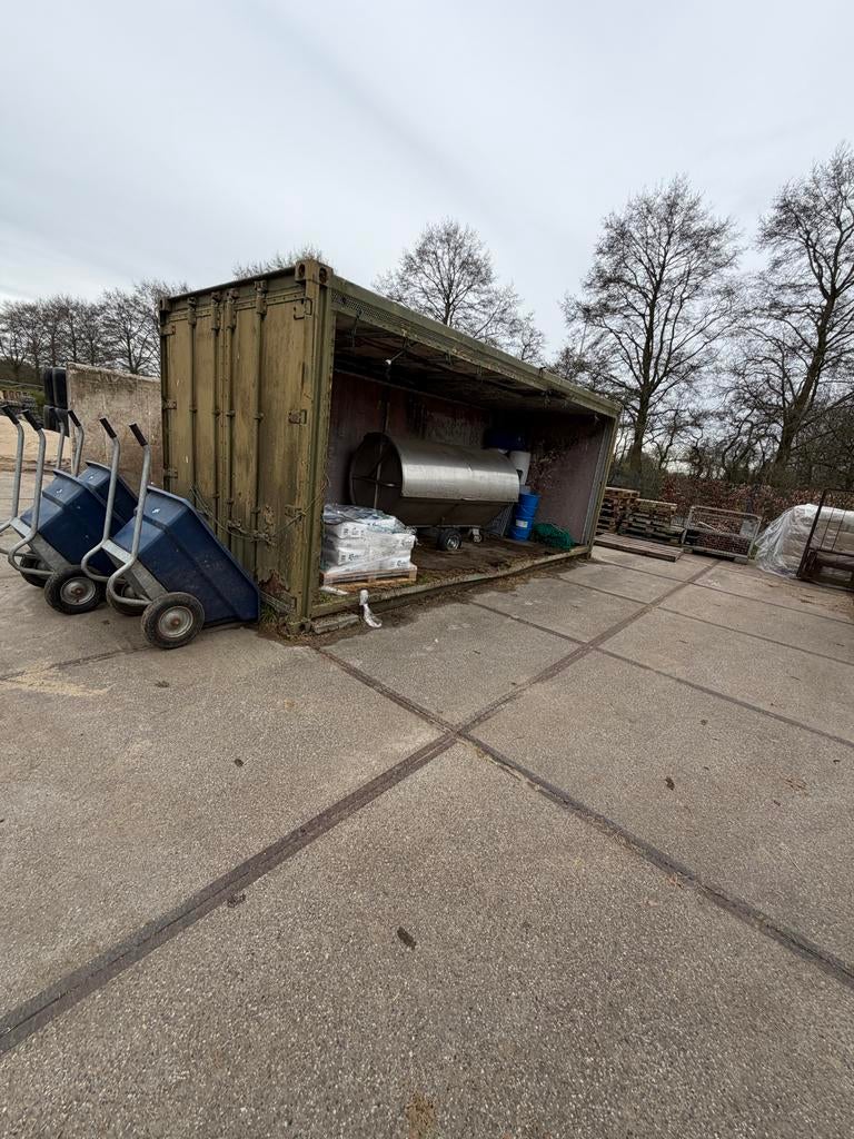 20ft Container - Overdekte Opslag - Gratis Ophalen Diemen, Ophalen, Gebruikt, Metaal, Containerberging