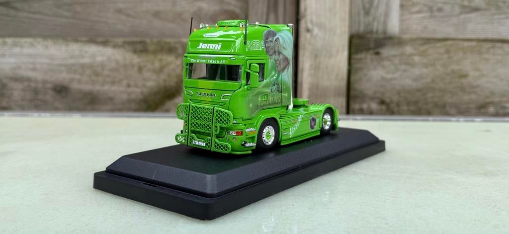 SCANIA R STREAMLINE TOPLINE 4X2 JENNI ABBA, Ophalen of Verzenden, Zo goed als nieuw, Bus of Vrachtwagen, Overige merken