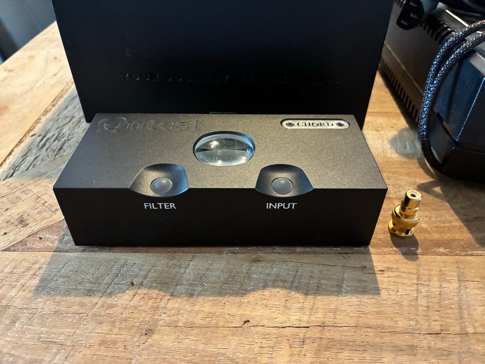 Chord Qutest DAC met Sbooster, Ophalen of Verzenden, Zo goed als nieuw, 120 watt of meer, Overige merken