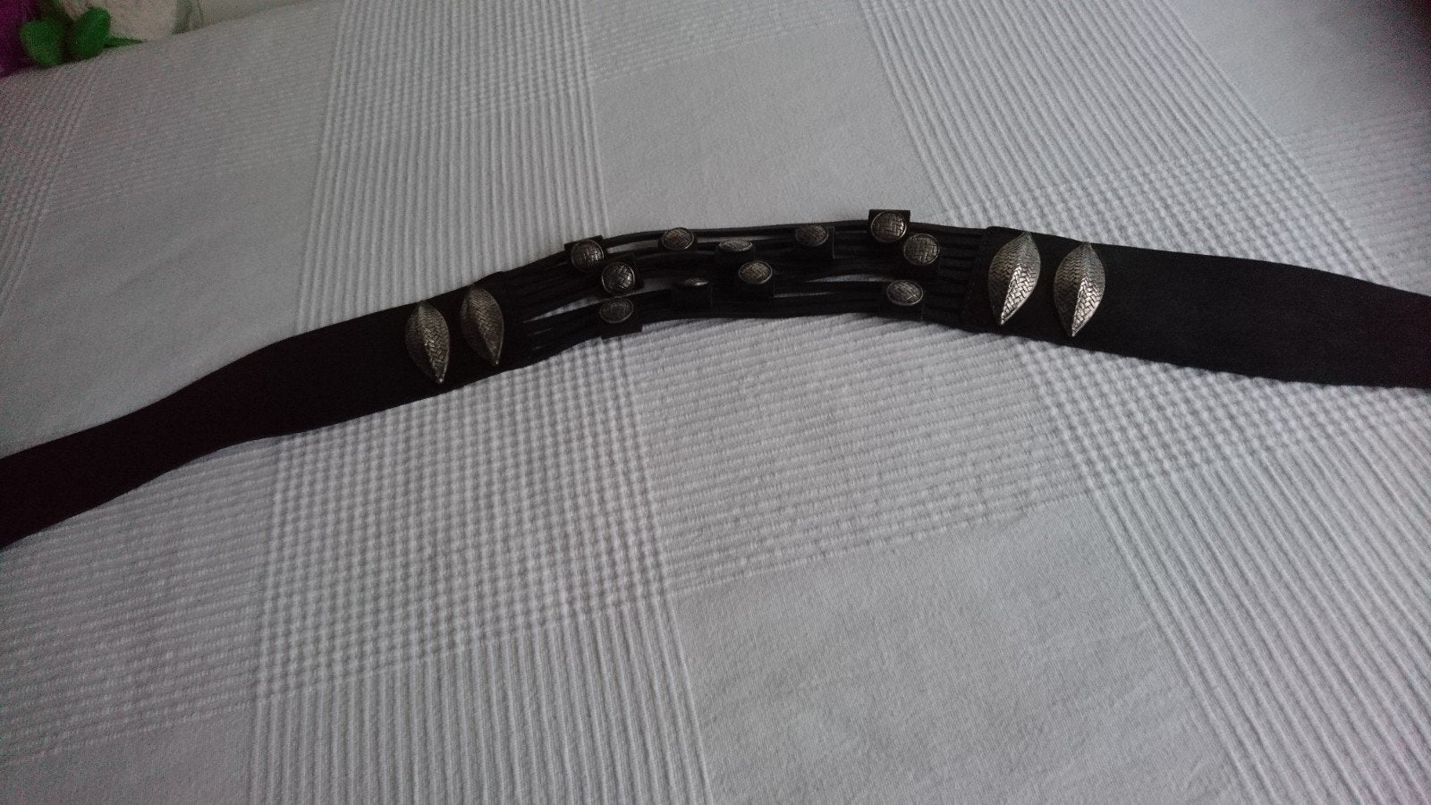 Aparte Leren Riem Merk Ischiko..Mt 85, Ophalen of Verzenden, Zo goed als nieuw, 80 tot 90 cm