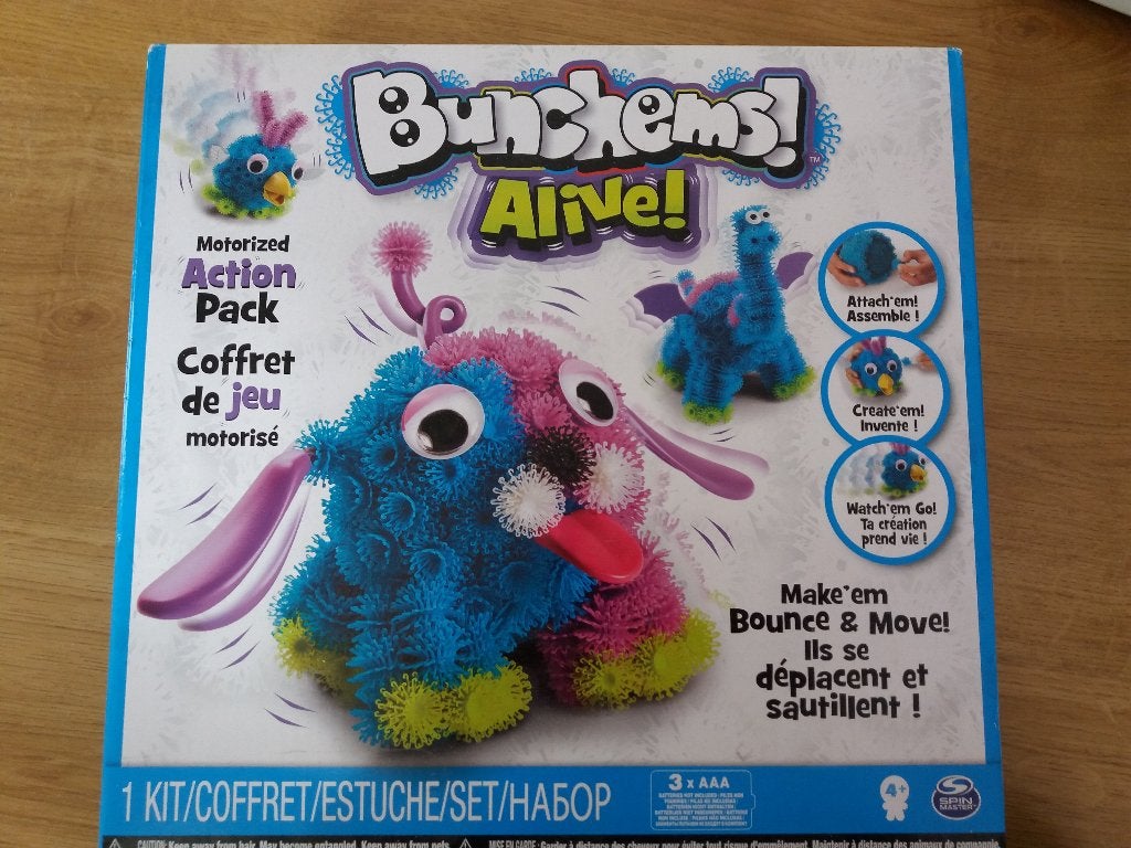 Bunchems Alive NIEUW in doos / 315 Delig / met bouncing bal, Ophalen of Verzenden, Nieuw, Elektronica, Met geluid