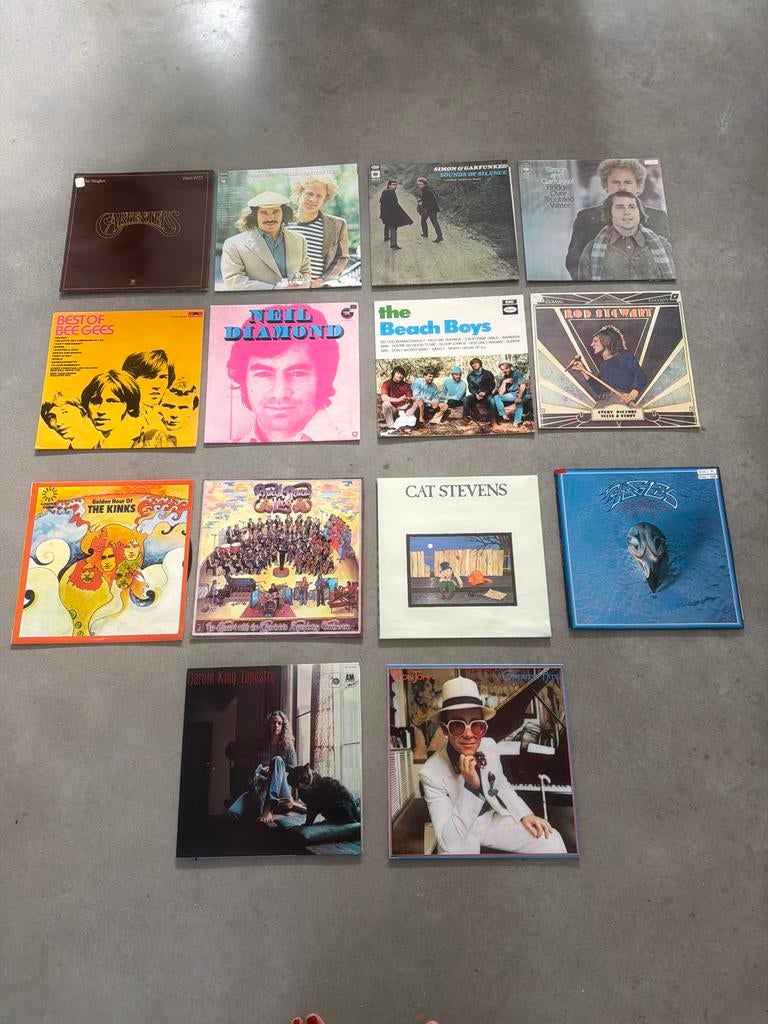 LP's van diverse artiesten - Pop, Rock, Folk, Cd's en Dvd's, Vinyl | Pop, Gebruikt, Ophalen of Verzenden, Complilatie, 12 inch