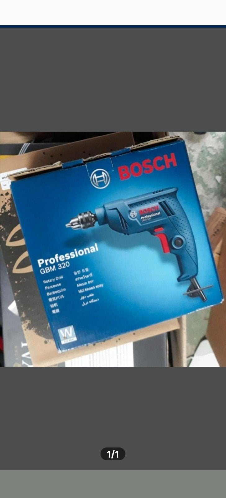 Bosch Professional GBM 320 Boormachine, Ophalen of Verzenden, Boormachine