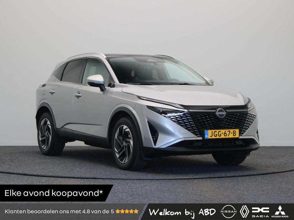 Nissan Qashqai 158pk MHEV Xtronic N-Connecta | Trekhaak | Pi, 1800 kg, Euro 6, 4 cilinders, Leder en Stof
