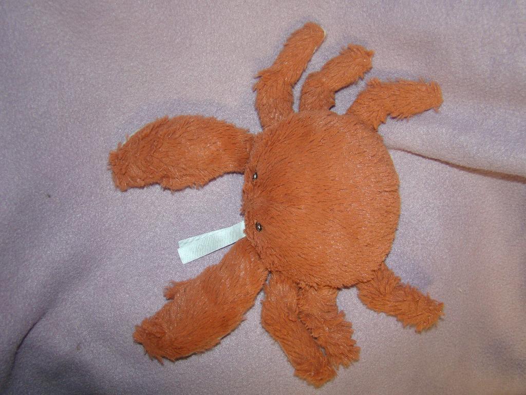 Happy horse krab met korrelvulling  bruin met beige, Overige karakters, Wasbaar, Ophalen of Verzenden, Zo goed als nieuw