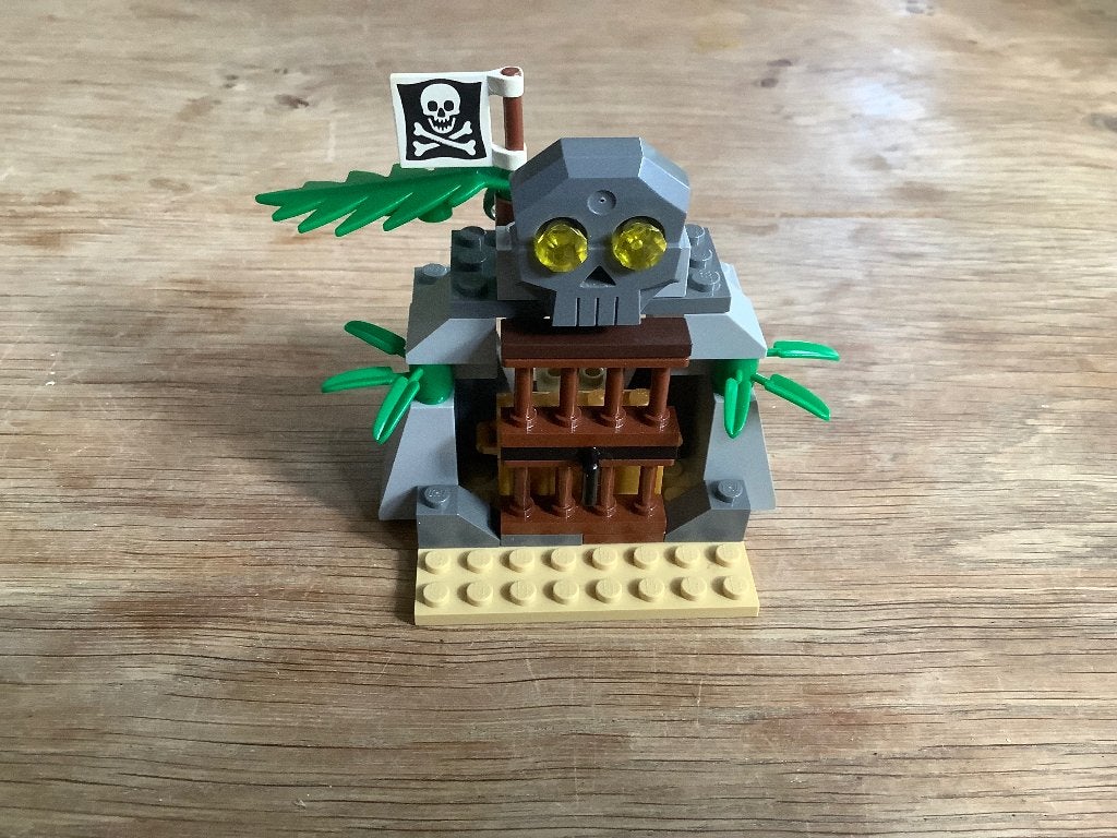 Lego Piraten Eiland met Doodshoofd - Onderdeel Set, Gebruikt, Lego, Overige typen, Pirates