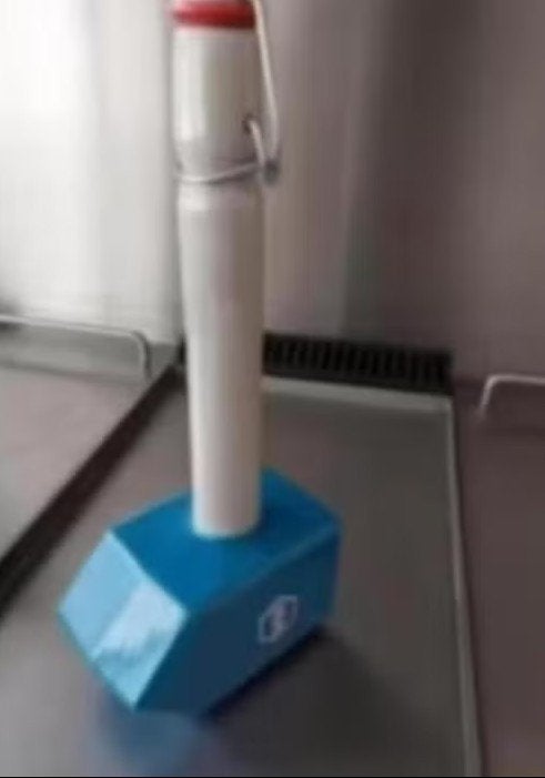 Ballast Nedam bierfles - fles (Relatiegeschenk), Ophalen of Verzenden, Zo goed als nieuw, Overige typen