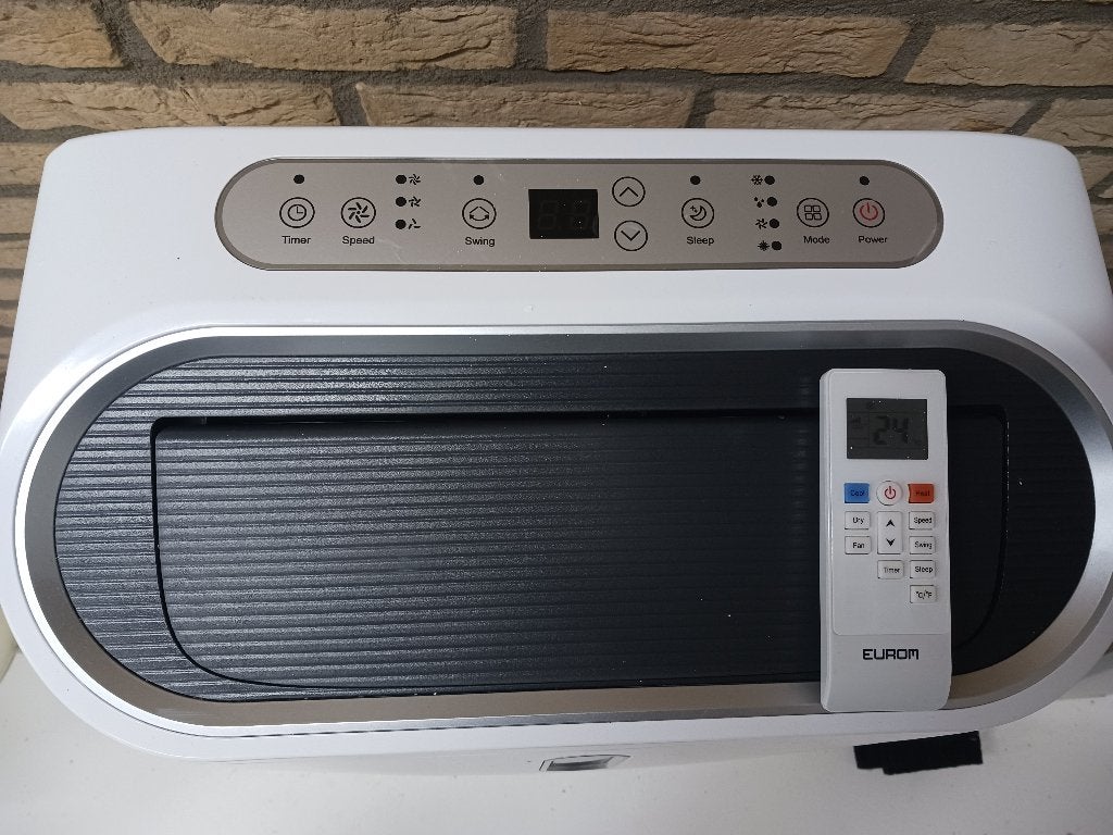 Mobiele airco, Minder dan 60 m³, 3 snelheden of meer, Ophalen of Verzenden, Afstandsbediening