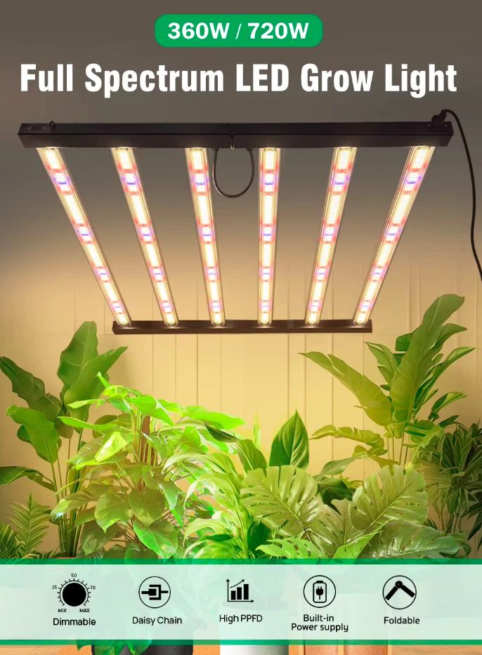 Kweeklamp LED 750w - Groeilamp - Full spectrum grow light, Ophalen of Verzenden, Nieuw, Kweeklamp