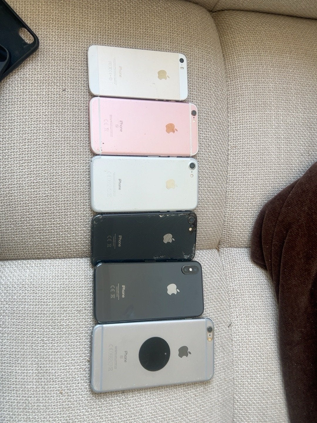 Partij iPhones voor gebruik, onderdelen of reparatie, Telecommunicatie, Mobiele telefoons | Apple iPhone, Gebruikt, 16 GB, Overige modellen