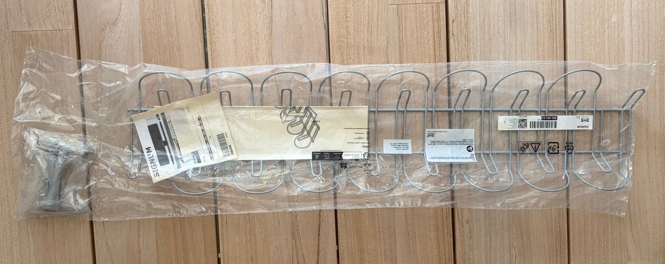 IKEA SIGNUM Kabelgoot - Nieuw in verpakking, Ophalen, Nieuw, Zilver, Metaal