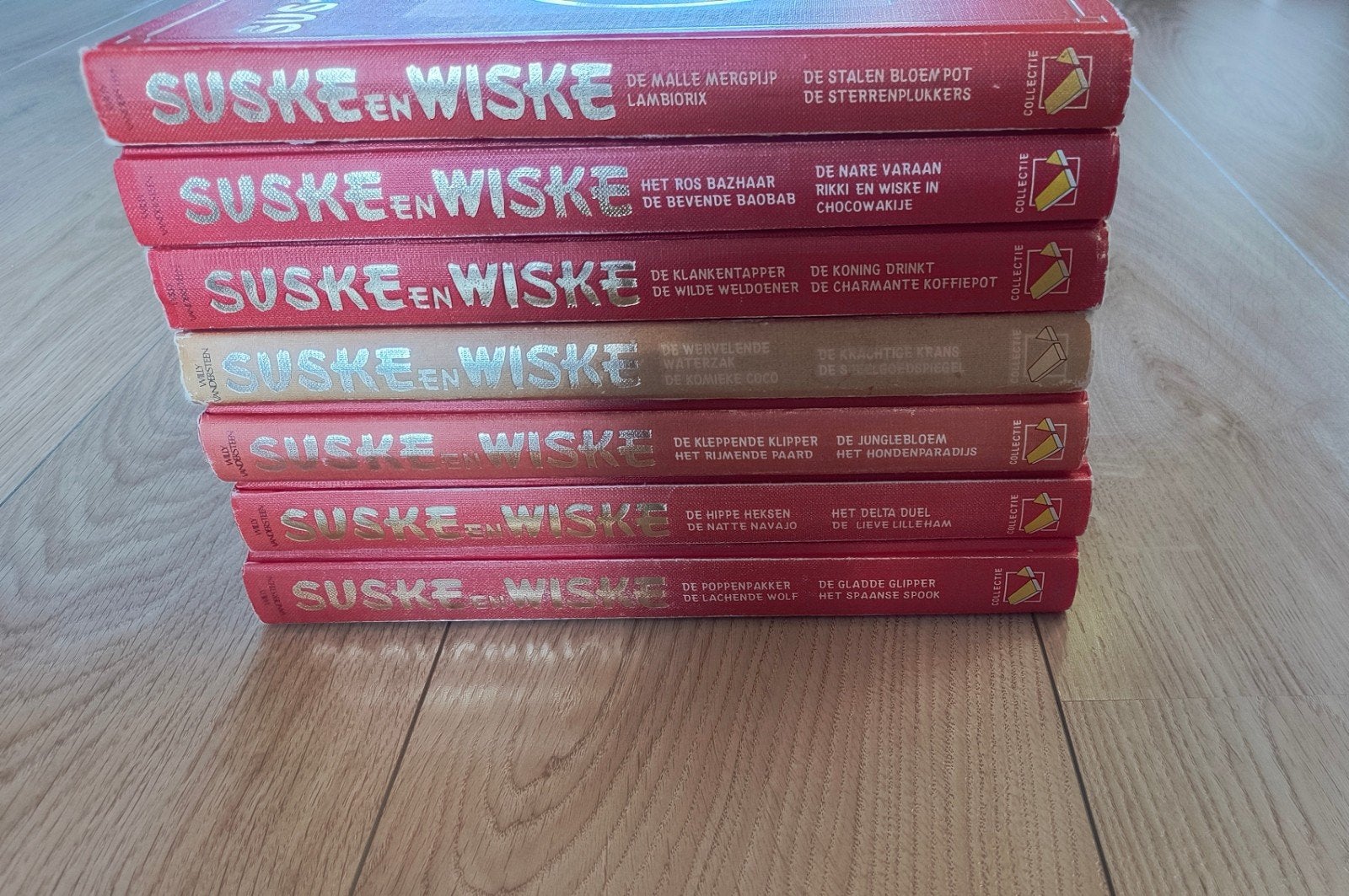 Suske en Wiske albums, Ophalen