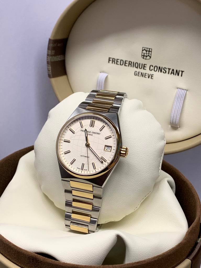 Frederique Constant Highlife two-tone, Overige merken, Staal, Staal, .