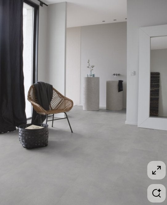 Vinyl op rol 20 m2 - 4 x 5 meter, Ophalen, Nieuw, Grijs, Vinyl