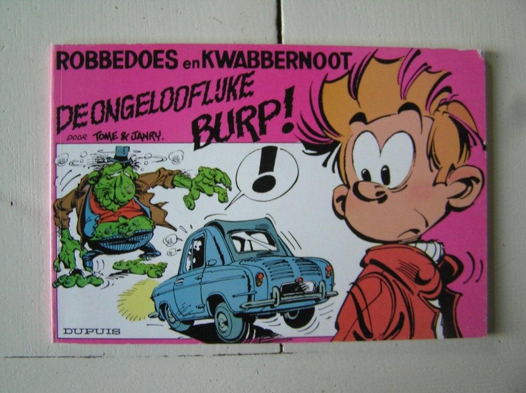 Robbedoes en Kwabbernoot. De ongelooflijke burp!, Boeken, Eén stripboek, Ophalen of Verzenden, Gelezen