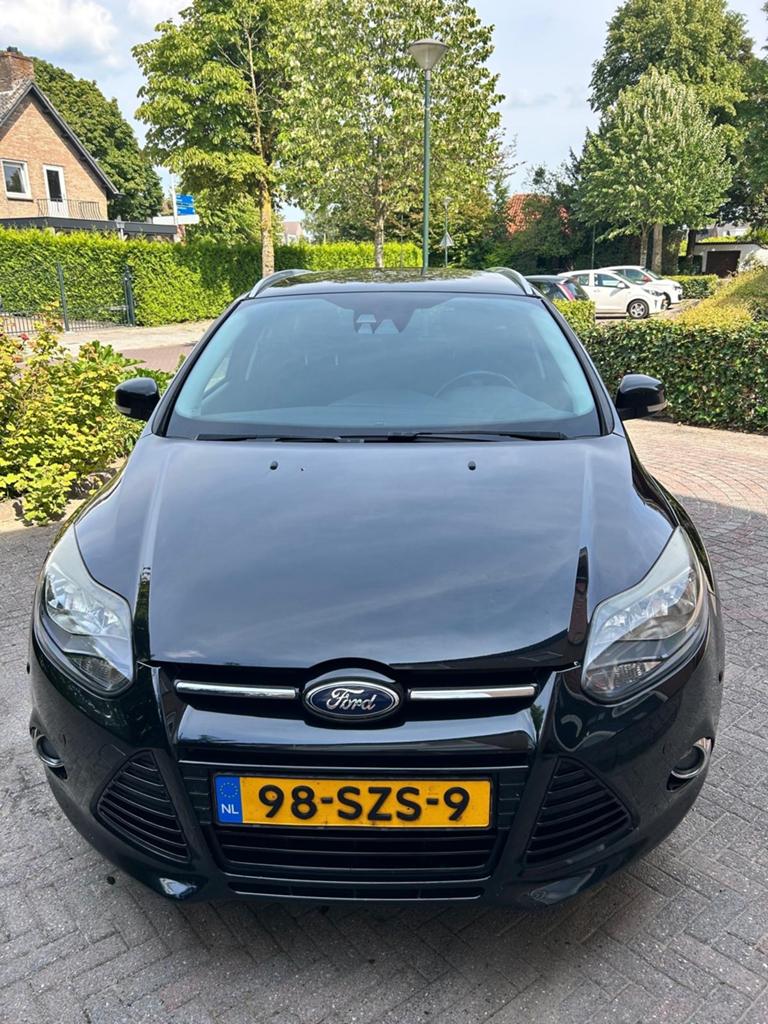 Ford Focus 1.6 Tdci 85KW Wagon 2012 Zwart, Auto's, 680 kg, 4 cilinders, Zwart, Origineel Nederlands