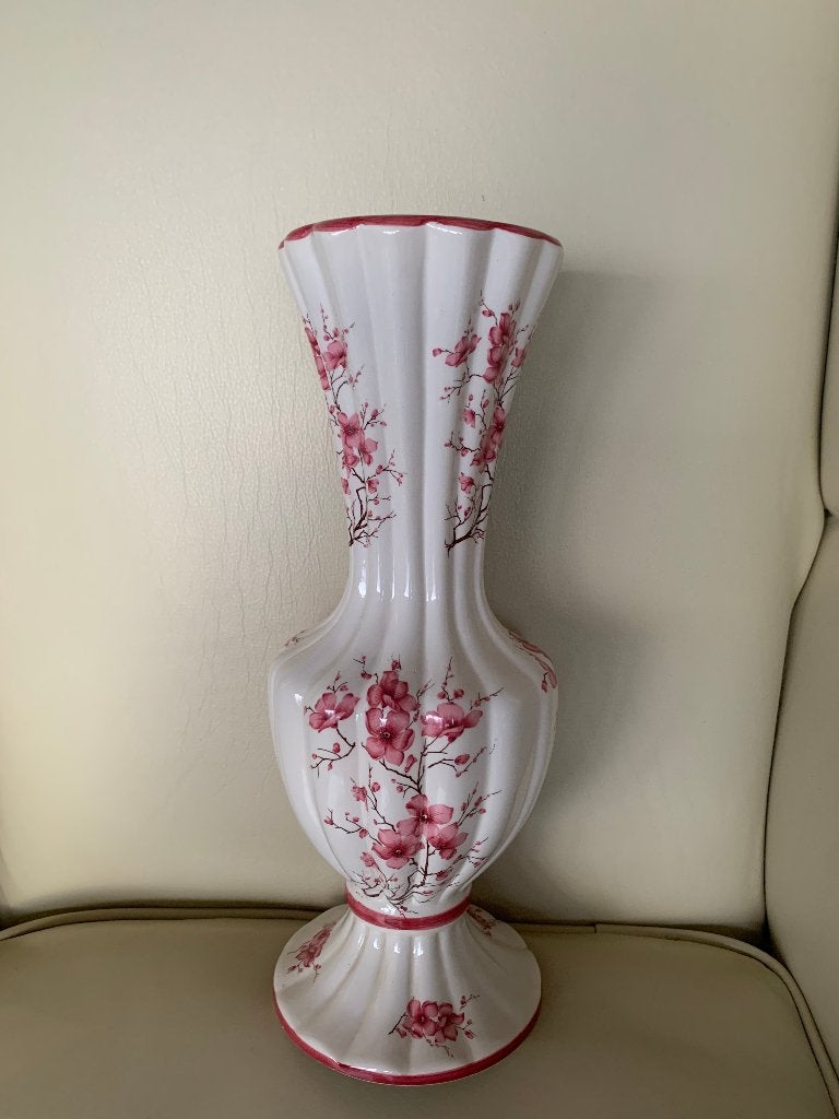 Prachtige Capodimonte vaas, vervaardigd in Italië, Antiek en Kunst, Ophalen of Verzenden