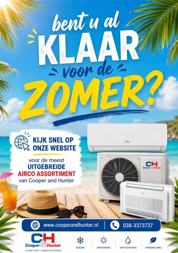 ️ Op zoek naar een airco voor thuis of zakelijk? ️, Koelen en Ontvochtigen, Minder dan 60 m³, Timer, Nieuw