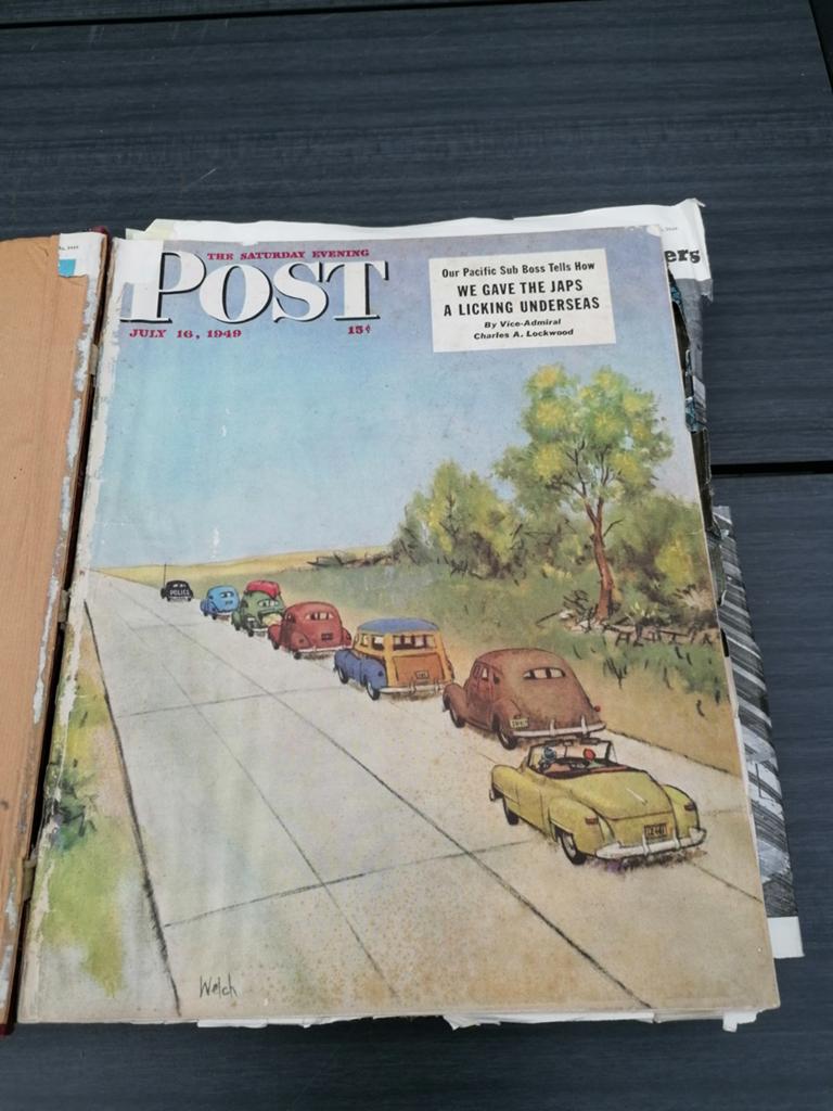 The Saturday Evening Post  1949, Ophalen of Verzenden, Gelezen, Overige typen