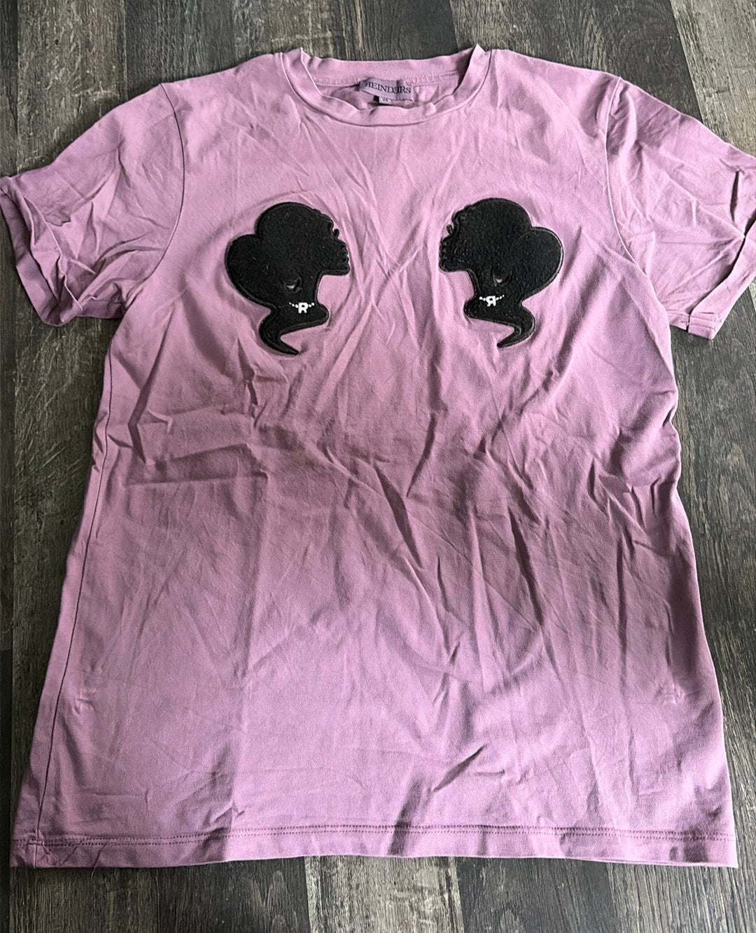 Reinders shirt maat XS/S, Kleding | Dames, Paars, Ophalen of Verzenden, Zo goed als nieuw, Korte mouw