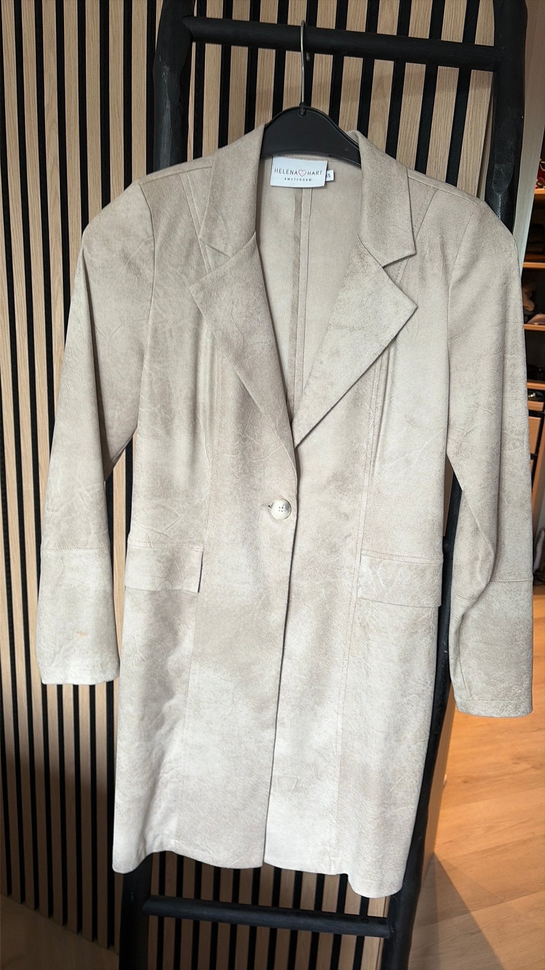 2 delig Helena hart pak., Kleding | Dames, Kostuum of Pak, Beige, Ophalen of Verzenden, Zo goed als nieuw
