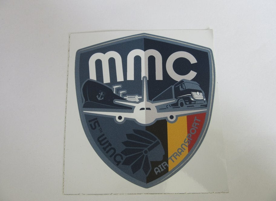 MMC sticker 15th Wing Air Transport, Verzenden, Luchtmacht, Overige gebieden, Overige typen