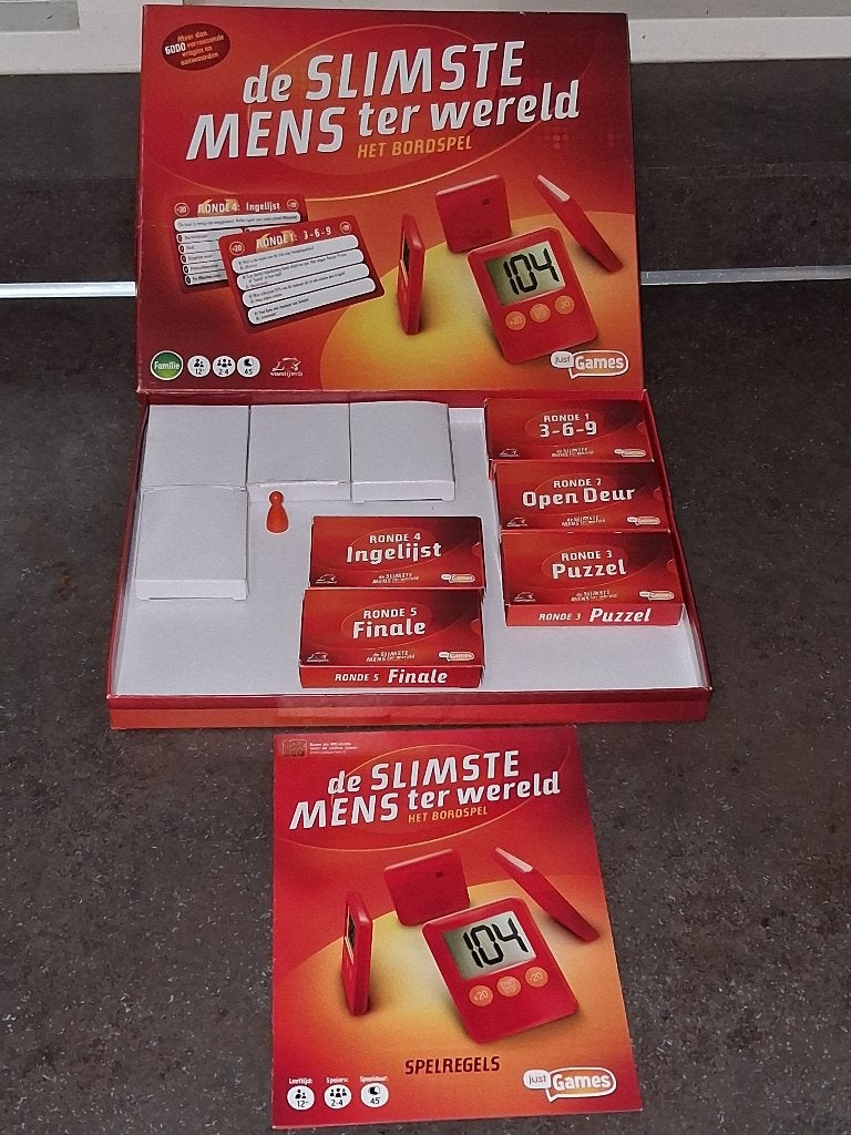 De slimste mens ter wereld bordspel nieuw, Ophalen of Verzenden, Nieuw
