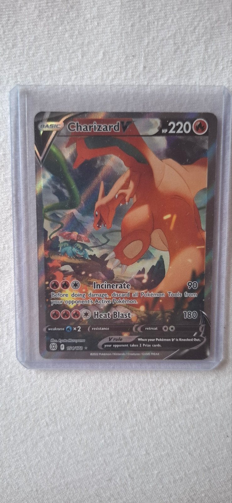 charizard brs 154, Ophalen of Verzenden, Nieuw, Losse kaart
