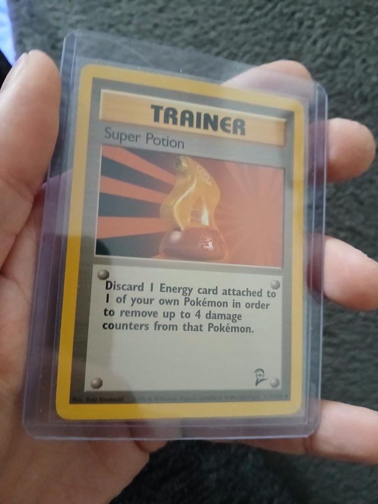 Pokemon Trainer Super Potion Base Set 2 NM, Ophalen of Verzenden