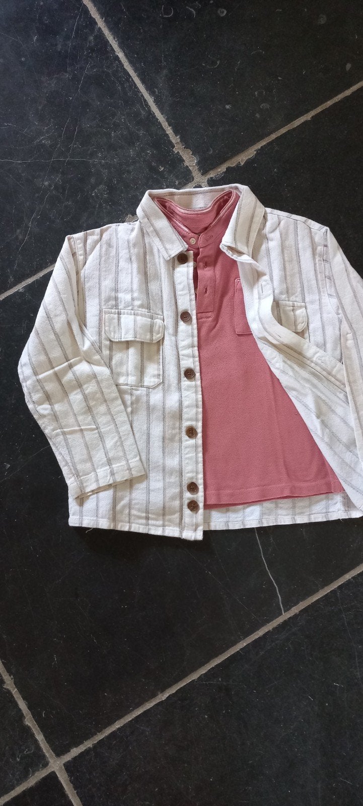 Blouse maat 116 mayoral, Ophalen of Verzenden, Zo goed als nieuw, Jongen, Overhemd of Blouse