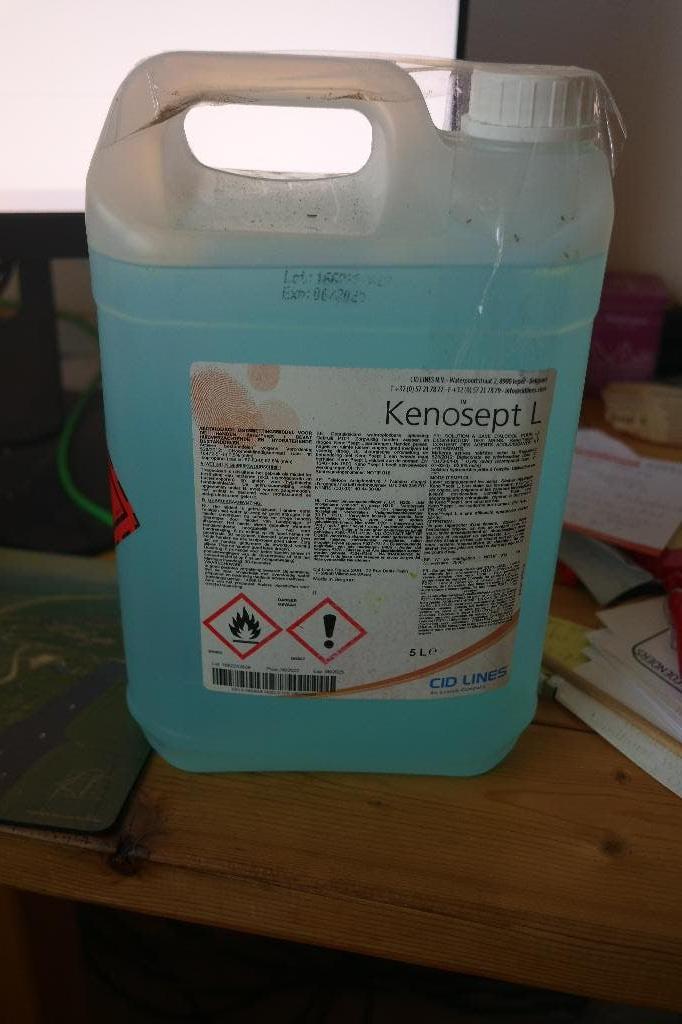 Alcohol Handontsmetting Kenosept-L 5 Liter, Ophalen of Verzenden, Overige typen