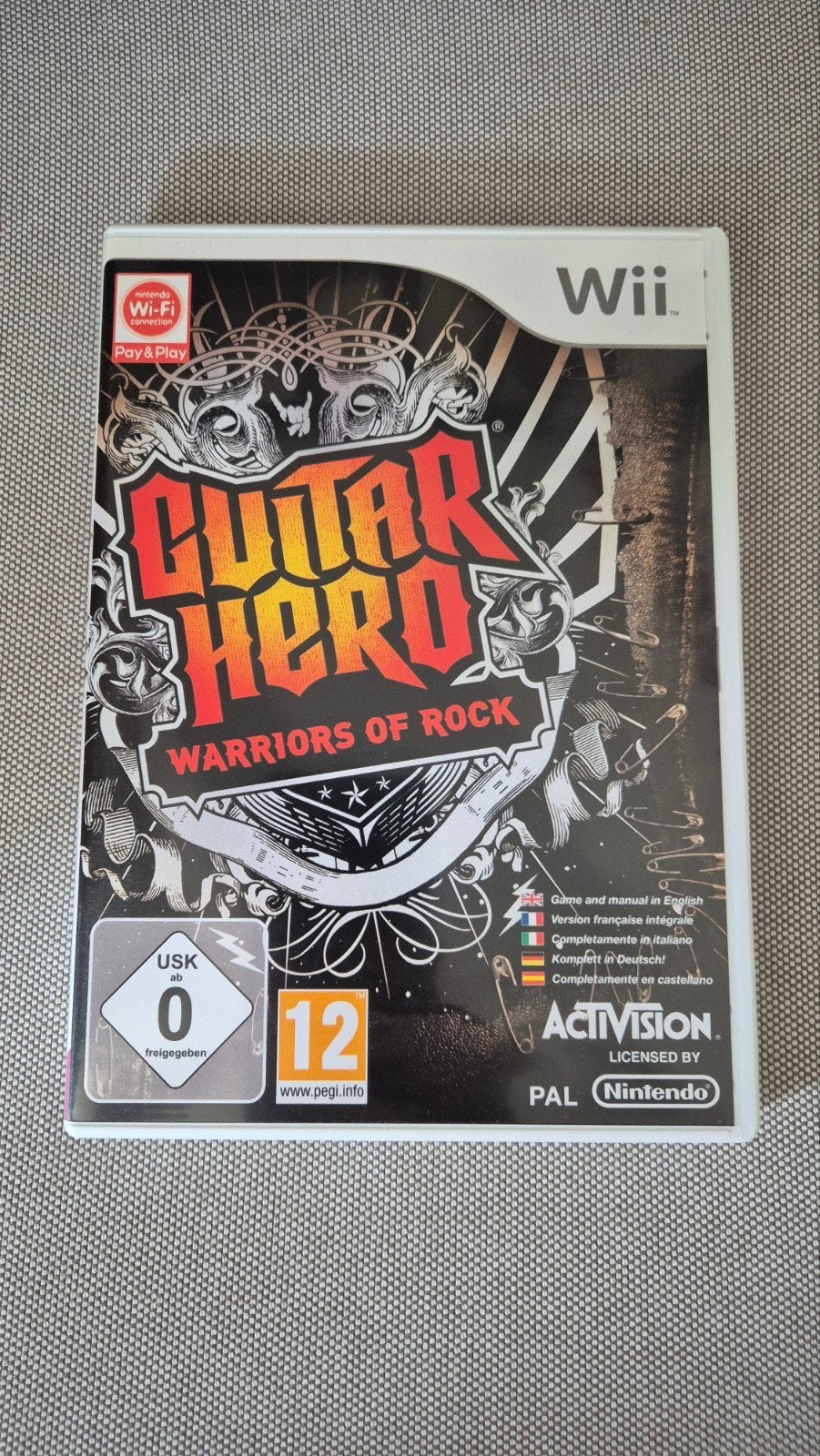 Guitar Hero Warriors of Rock, Ophalen