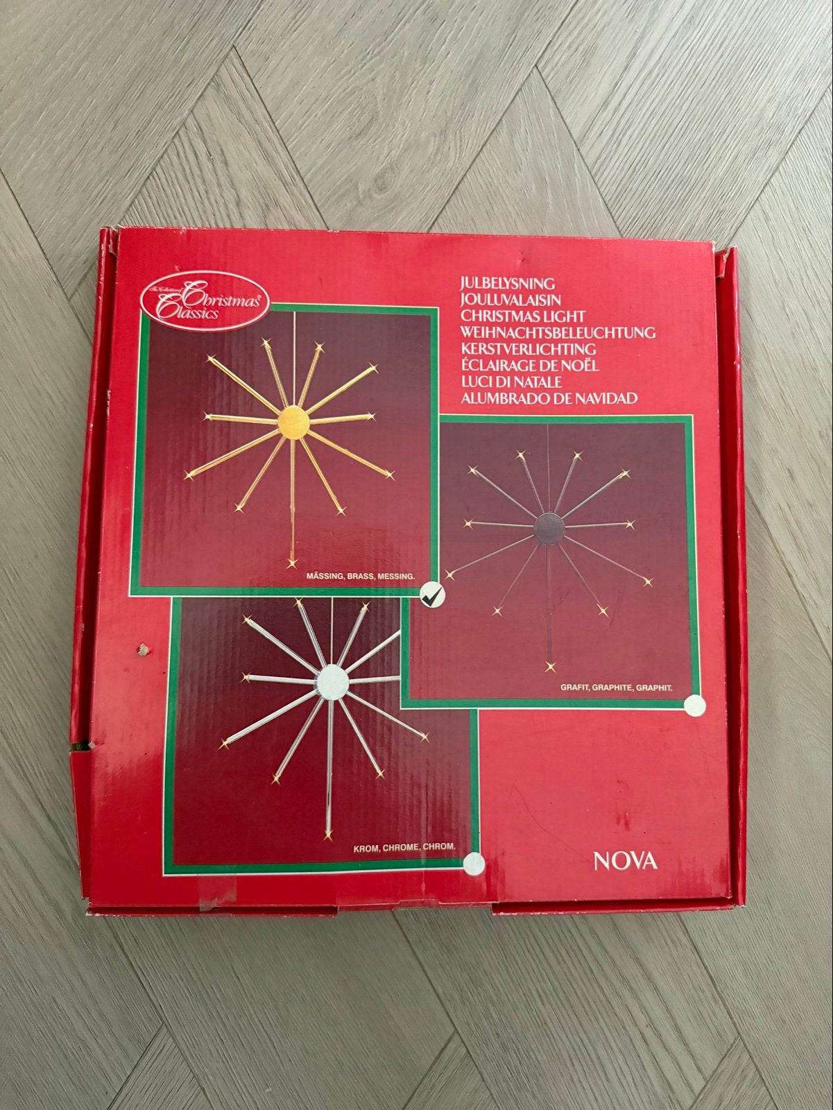 NOVA vintage kerstverlichting van Christmas Classics, Ophalen of Verzenden, Zo goed als nieuw