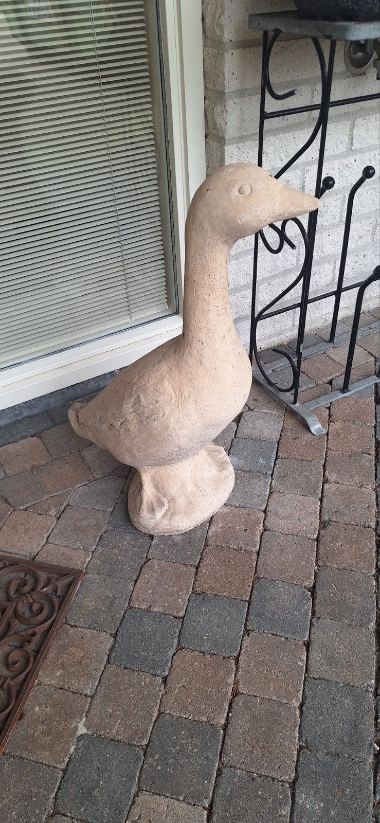 Tuinbeeld gans - Beton, Tuin en Terras, Ophalen
