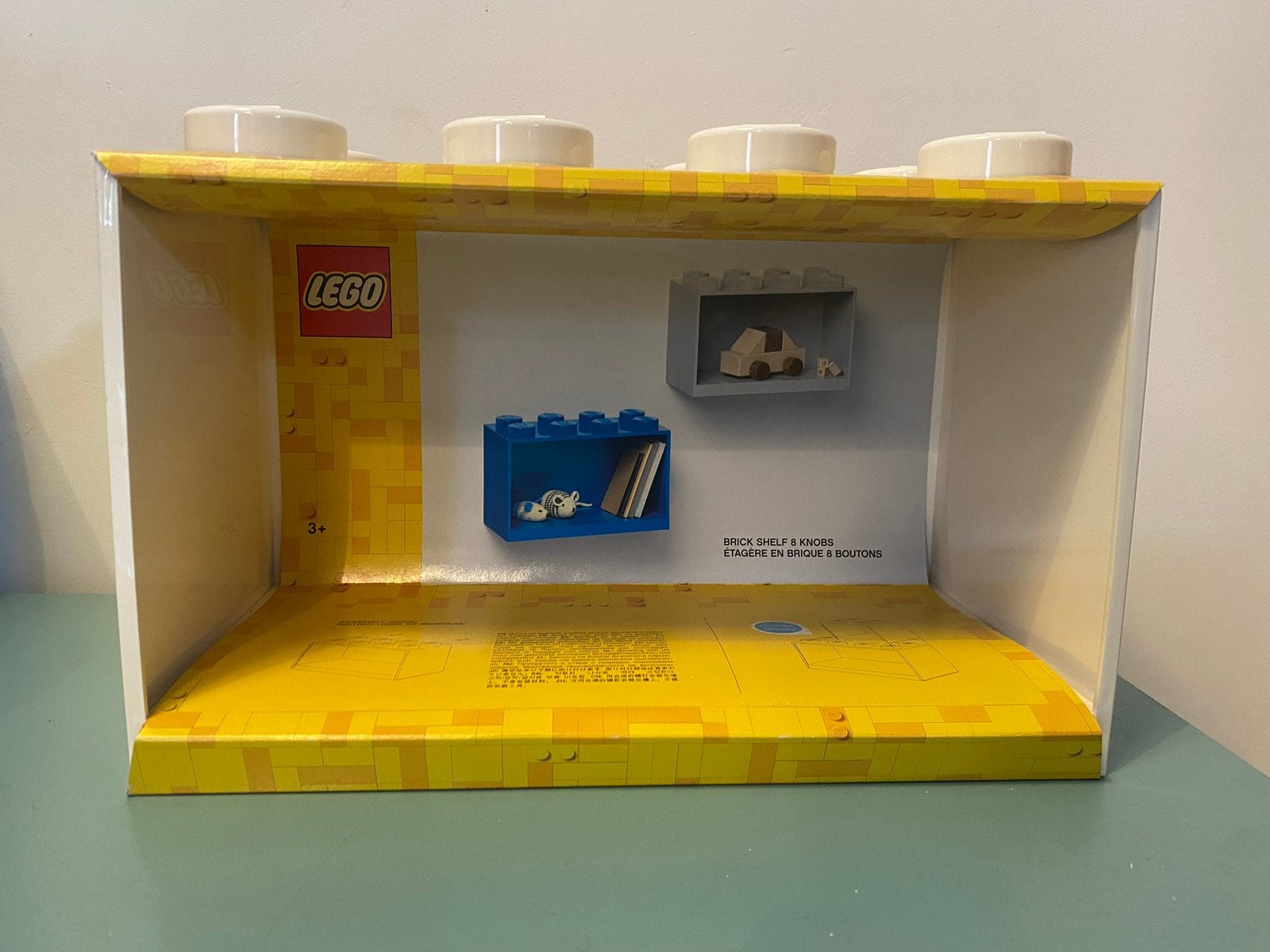 LEGO wandplank 8 noppen, Ophalen of Verzenden, Nieuw
