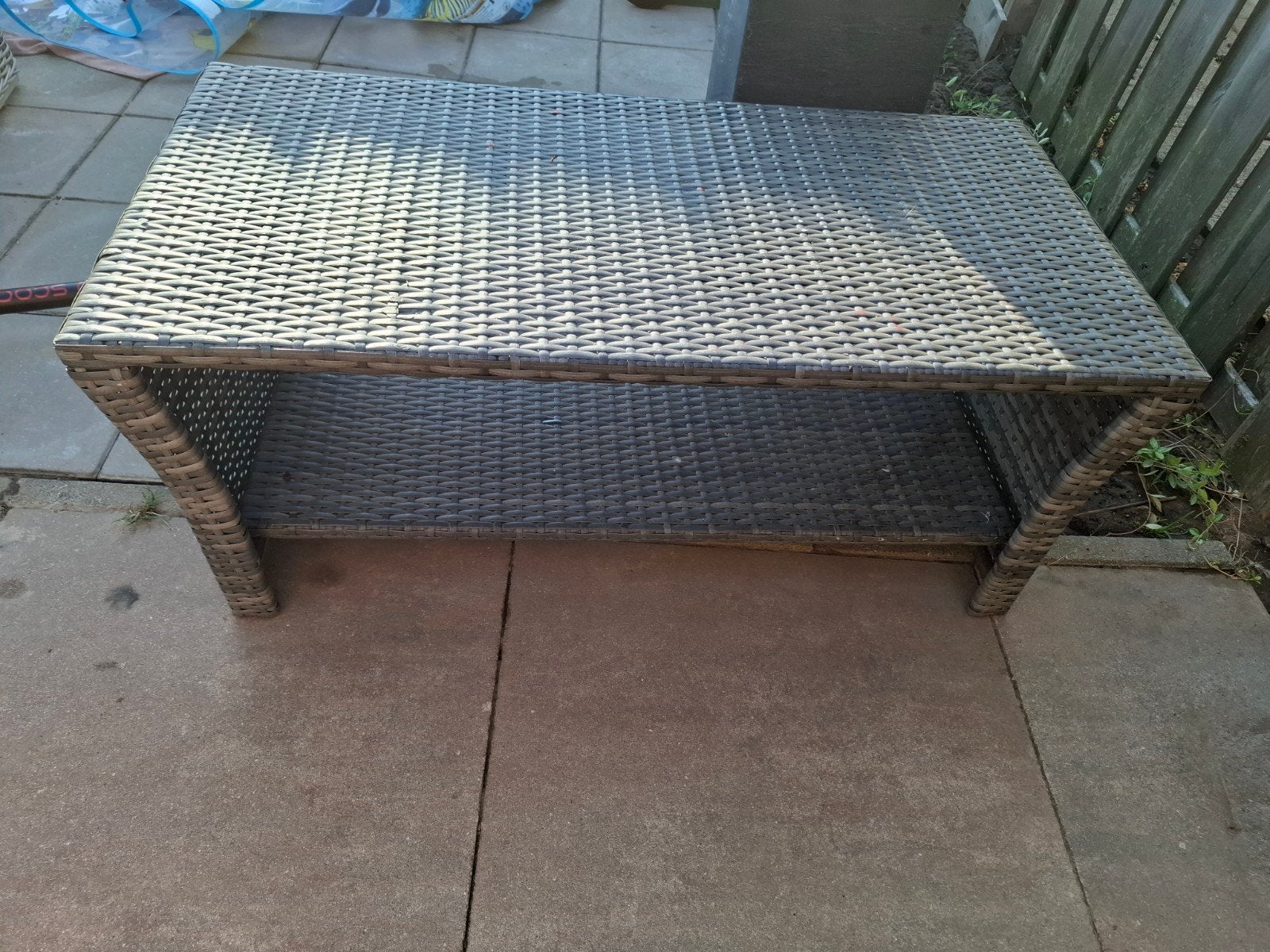 tuin tafel, Ophalen, Gebruikt, Rechthoekig, Hout