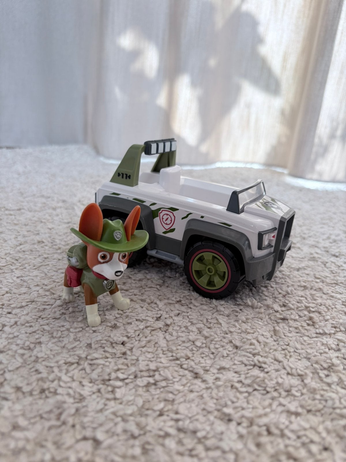 Paw Patrol auto tracker junglepup, Kinderen en Baby's, Ophalen of Verzenden, Zo goed als nieuw