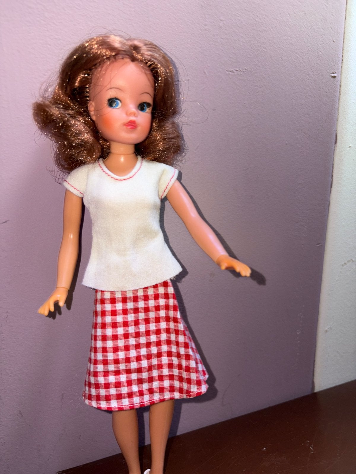 Ballerina Sindy pop met auburn rood haar, onbespeeld, Verzamelen, Ophalen of Verzenden, Zo goed als nieuw, Overige typen