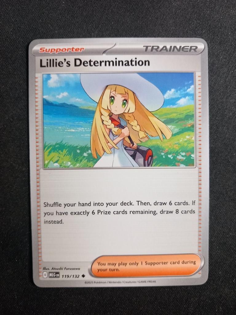Lillie's Determination 119/132 Mega Evolution Excellent, Verzenden, Zo goed als nieuw, Losse kaart