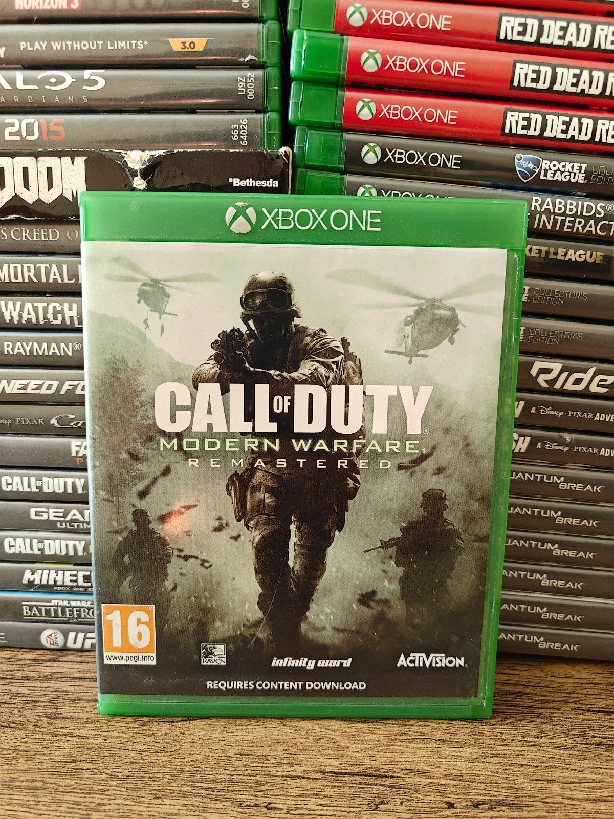 Call of Duty Modern warfare remastered Xbox one, Spelcomputers en Games, Games | Xbox One, Vanaf 18 jaar, Shooter, ., 1 speler