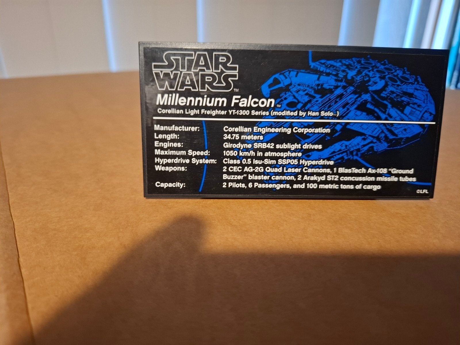 Millennium Falcon, ultimats collector edities, Ophalen of Verzenden, Zo goed als nieuw, Actiefiguurtje