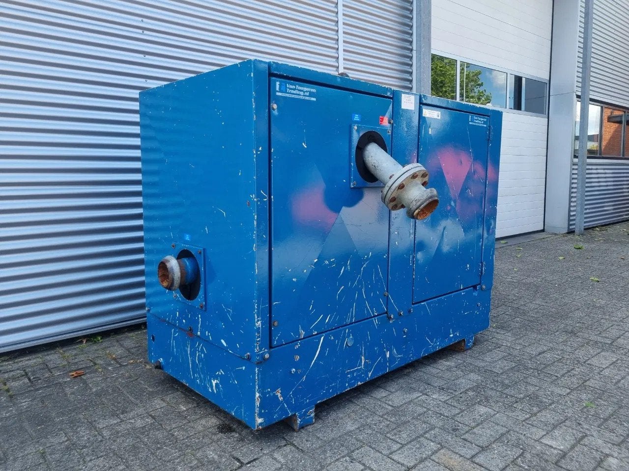 Hidrostal 100 GG met Hatz motor 1D81Z ''Betsy" Hidrostal ''B