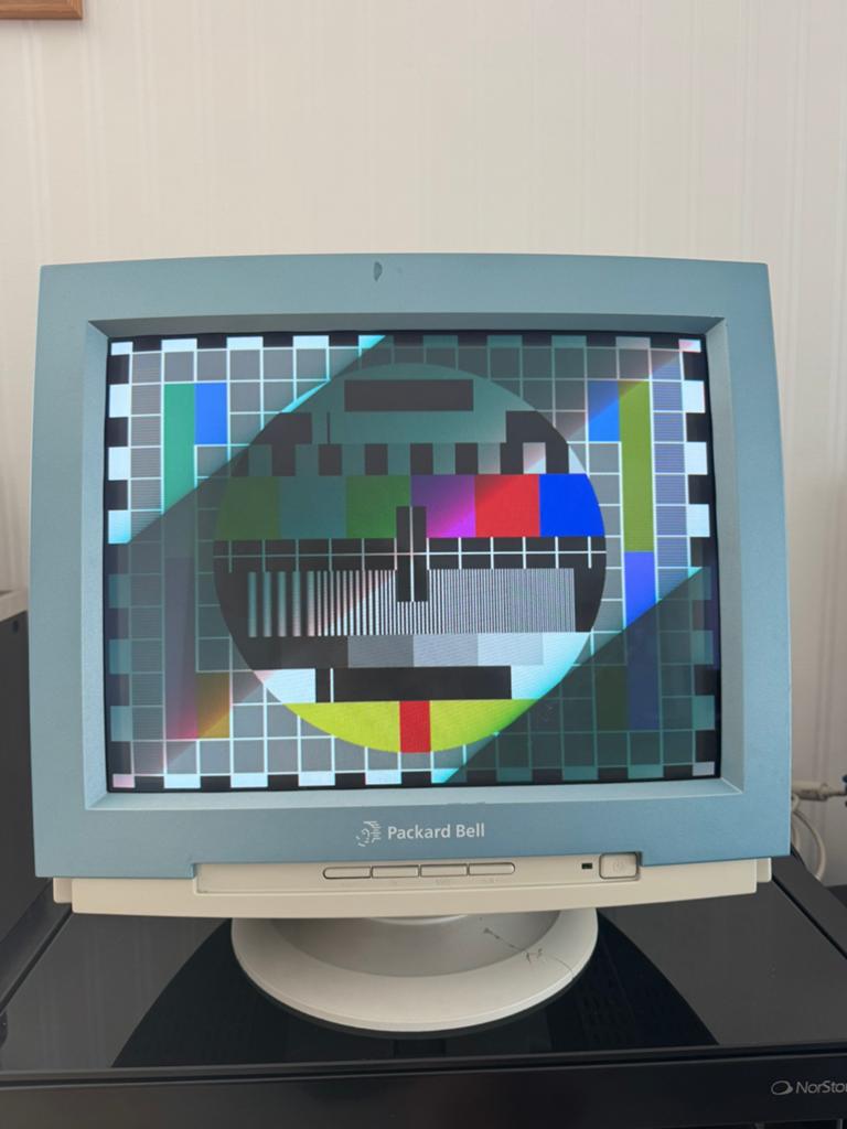 NEC MultiSync/Packard Bell A727 17” CRT Monitor VGA, Computers en Software, Monitoren, Draaibaar, Gebruikt, Overige typen, VGA