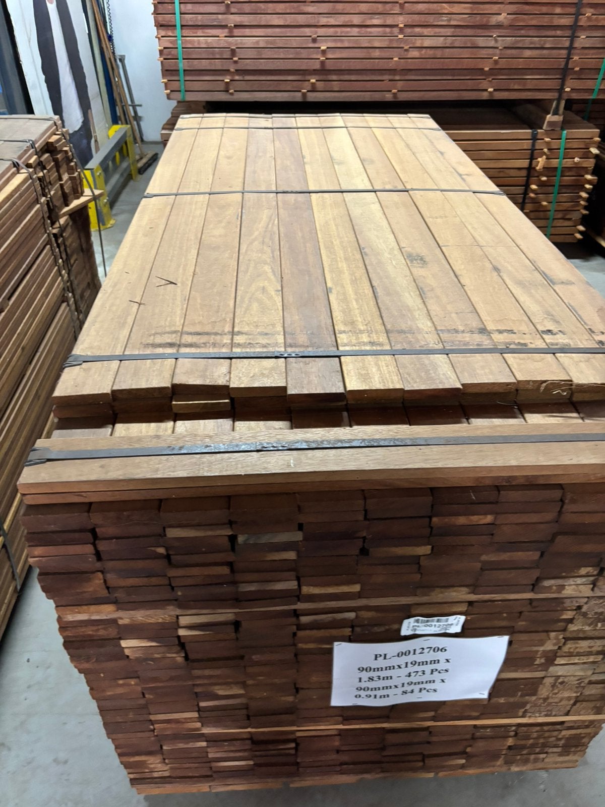 Basralocus gevelbekleding / planken 19x90 mm, Ophalen of Verzenden, Nieuw, Planken, Hardhout